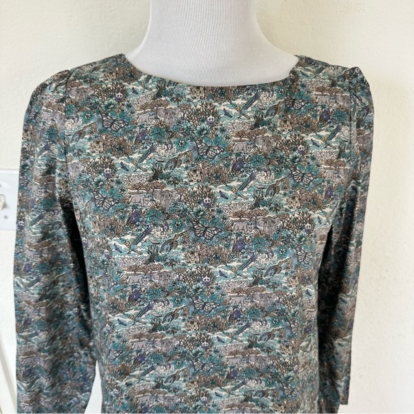 Earth Music and Ecology Liberty Animal Spring Summer Dress Size M - Picture 13 of 13